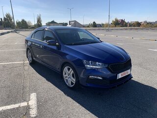 2020 Skoda Rapid II, синий, 1790000 рублей, вид 4