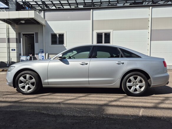2013 Audi A6 IV (C7), серый, 1650000 рублей - вид 6