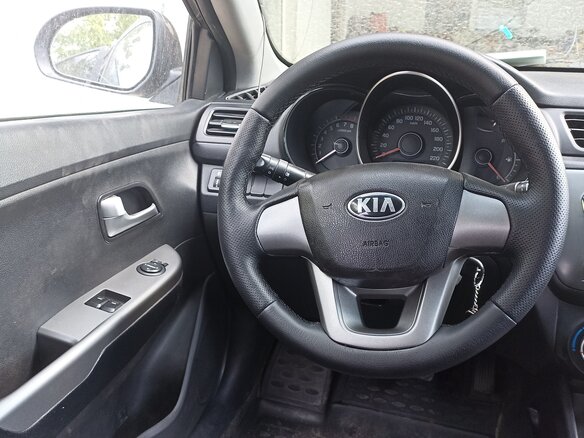 2014 Kia Rio III, коричневый, 790000 рублей - вид 4