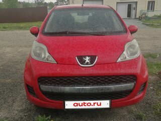 2012 Peugeot 107 I Рестайлинг 2, красный, 490000 рублей, вид 1