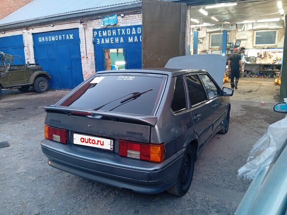2005 Lada (ВАЗ) 2114, серый - вид 3