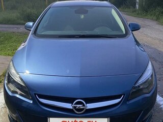 2013 Opel Astra J Рестайлинг, синий, 1050000 рублей, вид 1