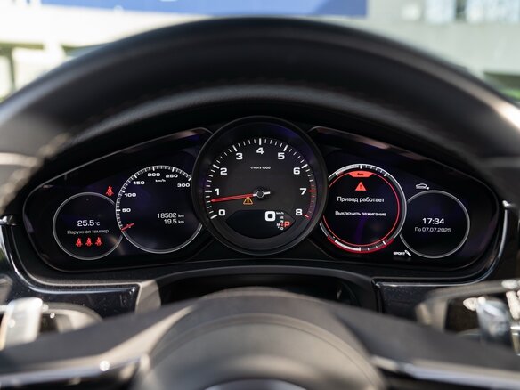 2021 Porsche Panamera II Рестайлинг, чёрный, 10500000 рублей - вид 11