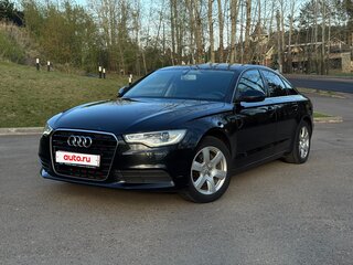 2014 Audi A6 IV (C7), чёрный, 1850000 рублей, вид 2
