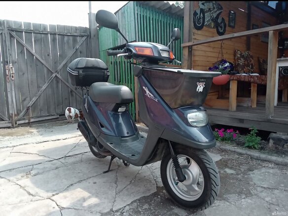 1995 Yamaha Jog, синий, 100000 рублей - вид 8