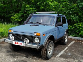 2007 Lada (ВАЗ) 2121 (4x4) I Рестайлинг, синий, 300000 рублей, вид 2