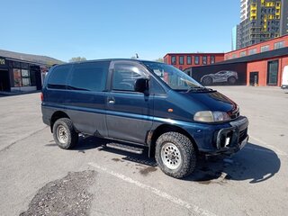 1995 Mitsubishi Delica IV, синий, 850000 рублей, вид 3