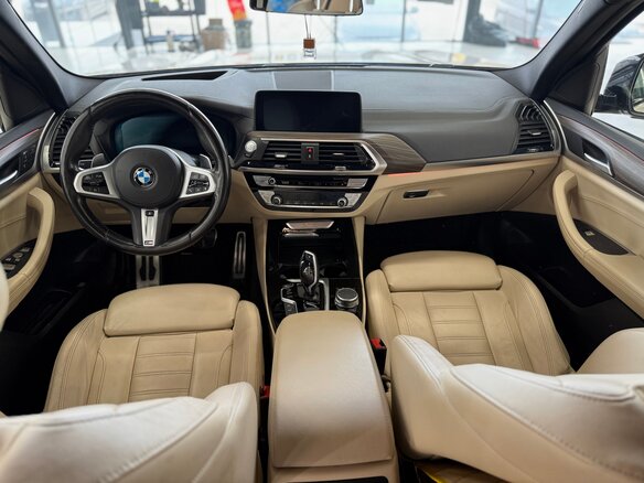 2021 BMW X3 30d xDrive III (G01), золотистый, 6200000 рублей - вид 7