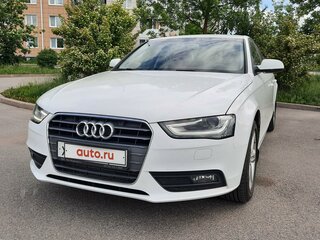 2014 Audi A4 IV (B8) Рестайлинг, белый, 1680000 рублей, вид 2