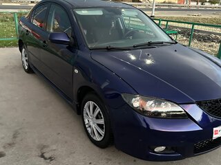 2008 Mazda 3 I (BK) Рестайлинг, синий, 520000 рублей, вид 2