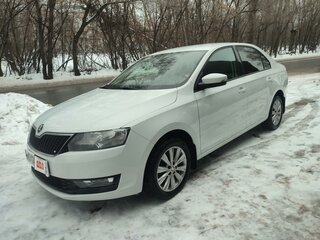 2019 Skoda Rapid I Рестайлинг, белый, 1250000 рублей, вид 1