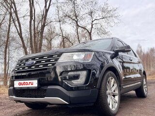 2017 Ford Explorer V Рестайлинг, чёрный, 2150000 рублей, вид 4