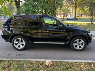 2005 BMW X5 3.0d I (E53) Рестайлинг, чёрный, 1800000 рублей, вид 4