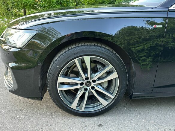 2022 Audi A6 45 TFSI V (C8), чёрный, 5699000 рублей - вид 15