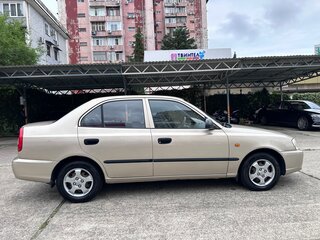 2007 Hyundai Accent ТагАЗ II, бежевый, 850000 рублей, вид 4