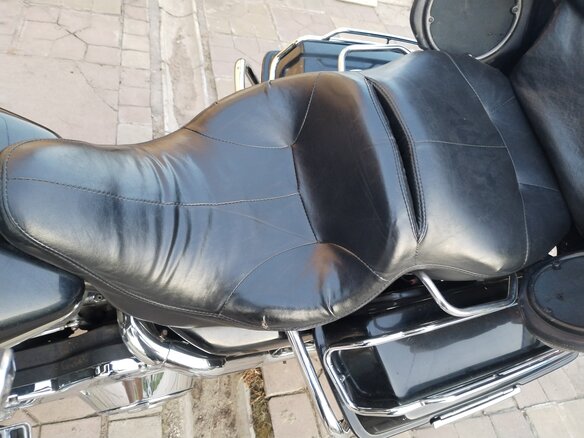 2003 Harley-Davidson Electra Glide, чёрный, 550000 рублей - вид 10