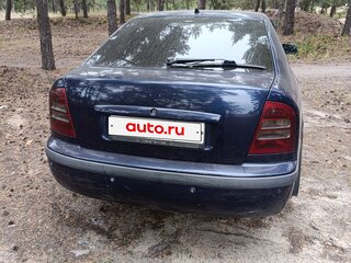 2001 Skoda Octavia I (A4) Рестайлинг, синий, 200000 рублей, вид 4