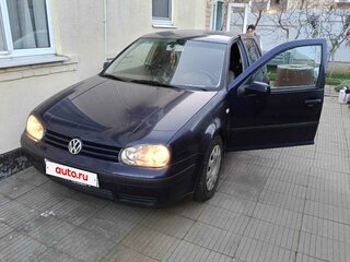 2001 Volkswagen Golf IV, синий, 400000 рублей, вид 1