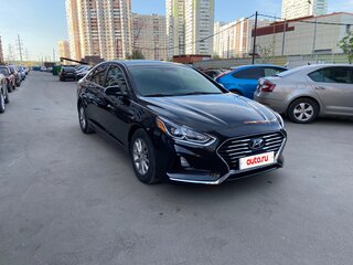 2018 Hyundai Sonata VII (LF) Рестайлинг, чёрный, 1550000 рублей, вид 2