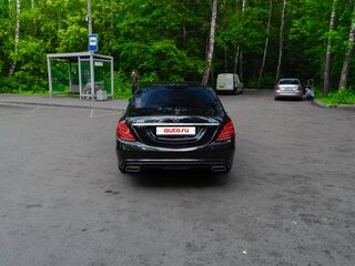 2017 Mercedes-Benz S-Класс 400 Long VI (W222, C217), чёрный, 4500000 рублей, вид 4