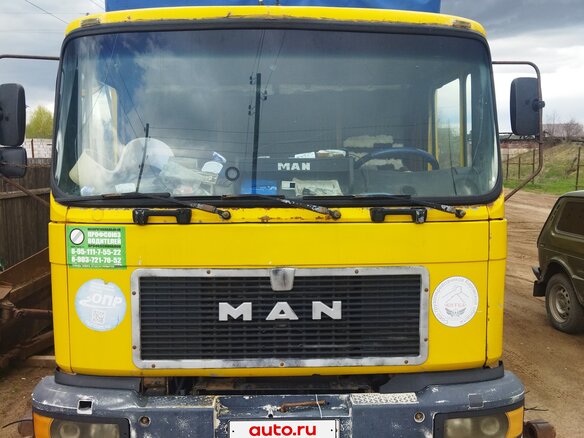 1994 MAN 14, жёлтый, 500000 рублей - вид 8