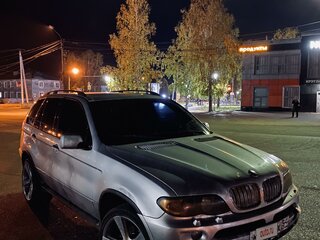2004 BMW X5 4.4i I (E53) Рестайлинг, серебристый, 600000 рублей, вид 2