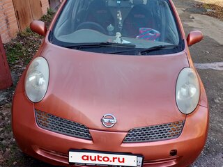 2003 Nissan March III (K12), коричневый, 330000 рублей, вид 2