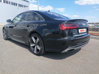 2015 Audi A6 IV (C7) Рестайлинг, чёрный, 2450000 рублей, вид 4