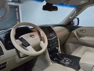 2014 Nissan Patrol VI (Y62) Рестайлинг, белый, 4150000 рублей, вид 3