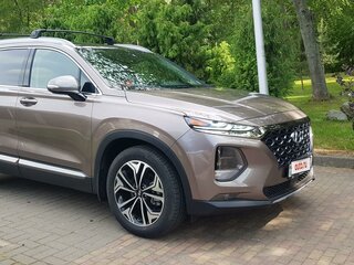 2019 Hyundai Santa Fe IV, коричневый, 2575064 рублей, вид 4