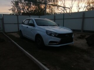 2019 Lada (ВАЗ) Vesta SW I, белый, 950000 рублей, вид 2