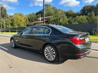 2014 BMW 7 серии Long 740Li xDrive V (F01/F02/F04) Рестайлинг, чёрный, 3500000 рублей, вид 3