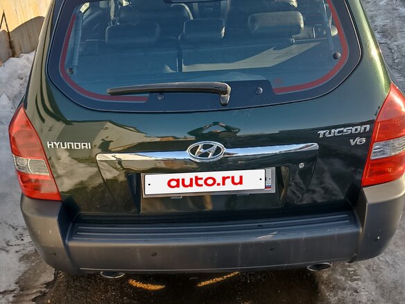 2008 Hyundai Tucson I, зелёный, 930000 рублей - вид 6