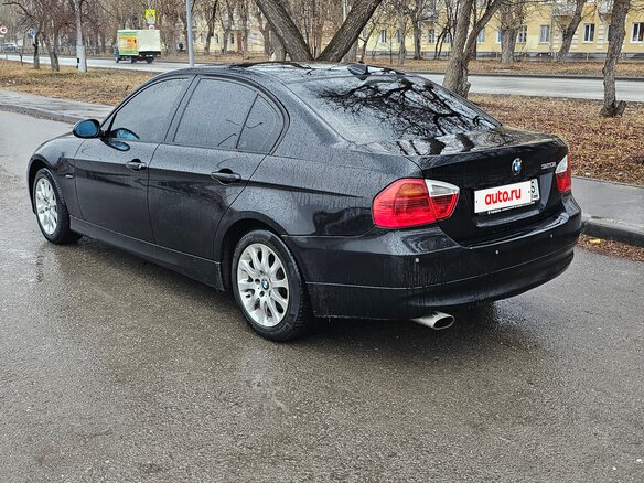 2007 BMW 3 серии 320i V (E90/E91/E92/E93), чёрный, 970000 рублей - вид 6