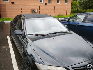 2006 Mazda 6 I (GG) Рестайлинг, чёрный, 100000 рублей, вид 3