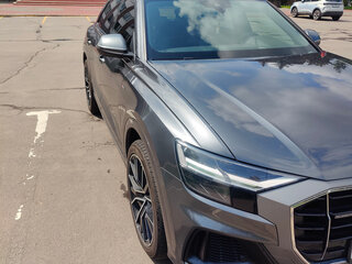 2018 Audi Q8 50 TDI I (4M), серый, 5700000 рублей, вид 2
