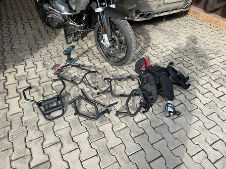 2023 BMW R 1250 GS Adventure, чёрный, 3500000 рублей, вид 4