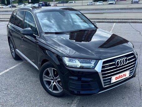2017 Audi Q7 II (4M), чёрный, 4800000 рублей, вид 2