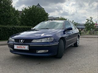 2002 Peugeot 406 I Рестайлинг, синий, 450000 рублей, вид 2