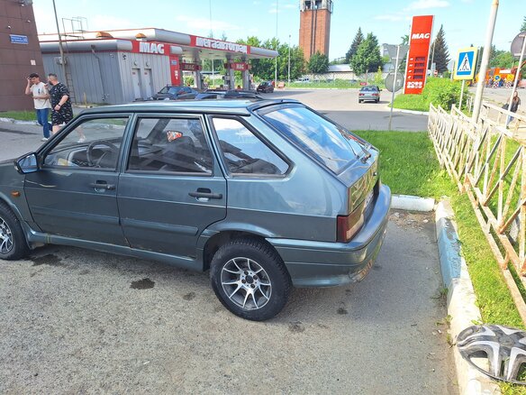 2010 Lada (ВАЗ) 2114, серый, 160000 рублей - вид 6