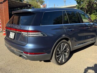 2019 Lincoln Aviator II, синий, 3350000 рублей, вид 4