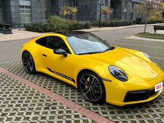 2020 Porsche 911 Carrera 4 VIII (992), чёрный, 16500000 рублей, вид 1