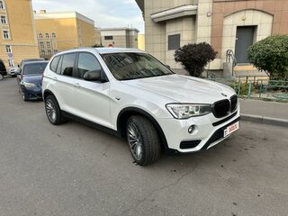 2016 BMW X3 30d xDrive II (F25) Рестайлинг, белый, 2500000 рублей, вид 2