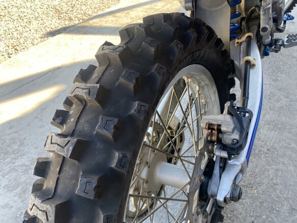 2014 Yamaha YZ450F, синий, 460000 рублей - вид 9