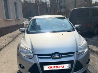 2013 Ford Focus III, серебристый, 730000 рублей, вид 3