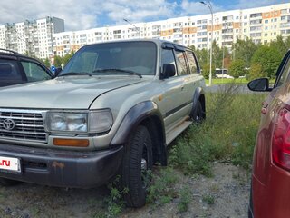 1996 Toyota Land Cruiser 80 Series Рестайлинг, серый, 1200000 рублей, вид 2
