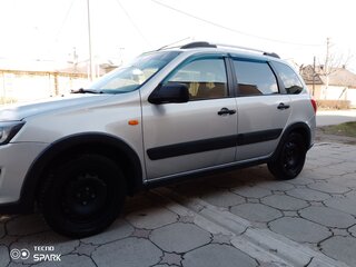 2015 Lada (ВАЗ) Kalina Cross II, серебристый, 680000 рублей, вид 2