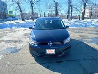 2014 Volkswagen Touran I Рестайлинг 2, синий, 1030000 рублей, вид 4