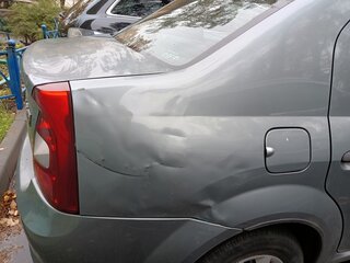 2012 Renault Logan I Рестайлинг, синий, 590000 рублей, вид 5