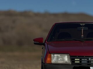 1990 Lada (ВАЗ) 2109, красный, 120000 рублей, вид 3